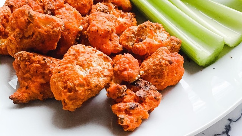 Buffalo Cauliflower Bites