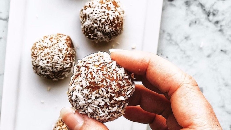 Carrot Cake Collagen Balls