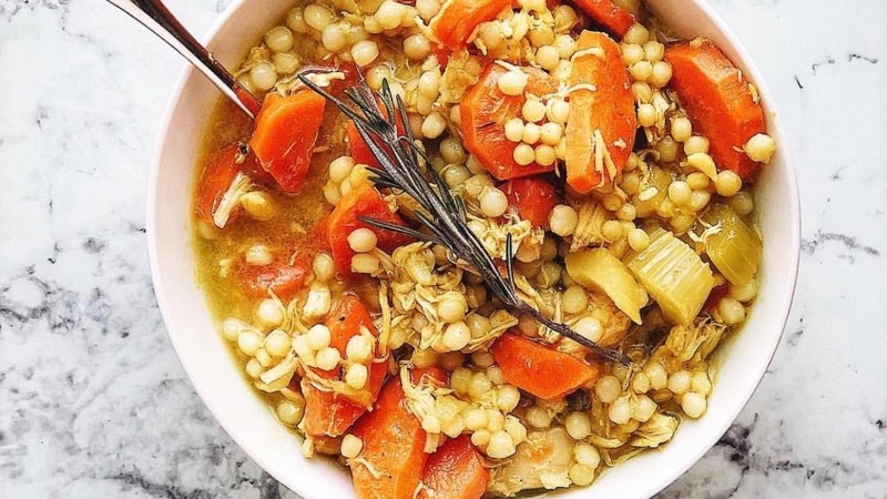 Chicken Cous Cous Soup