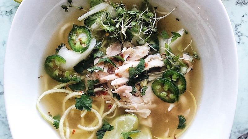 Chicken Zoodle Pho