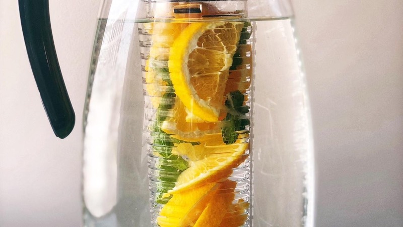 Citrus Mint Infused Water