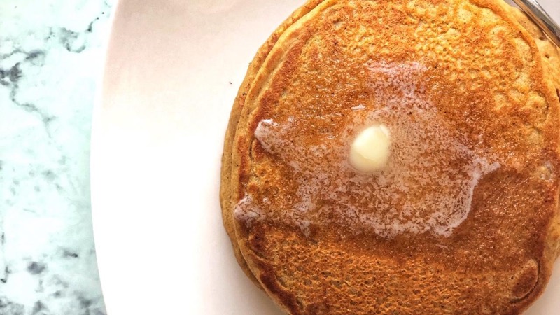 Pumpkin Protein Pancakes