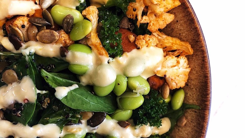Roasted Veggie Quinoa Bowl